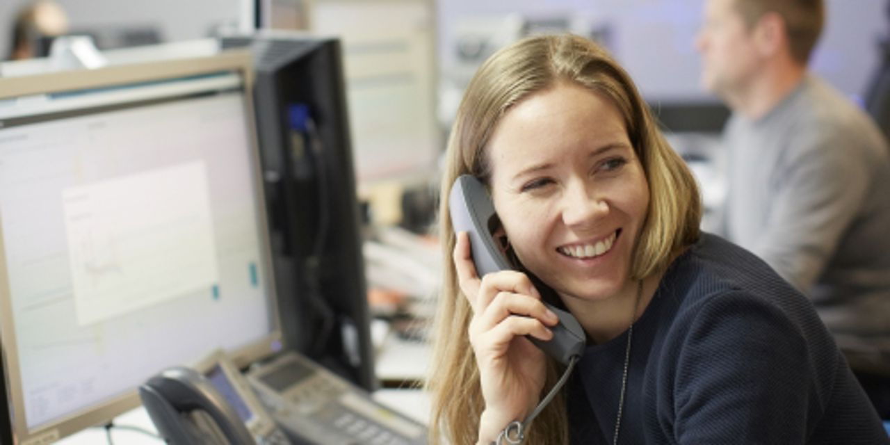 Woman on the phone