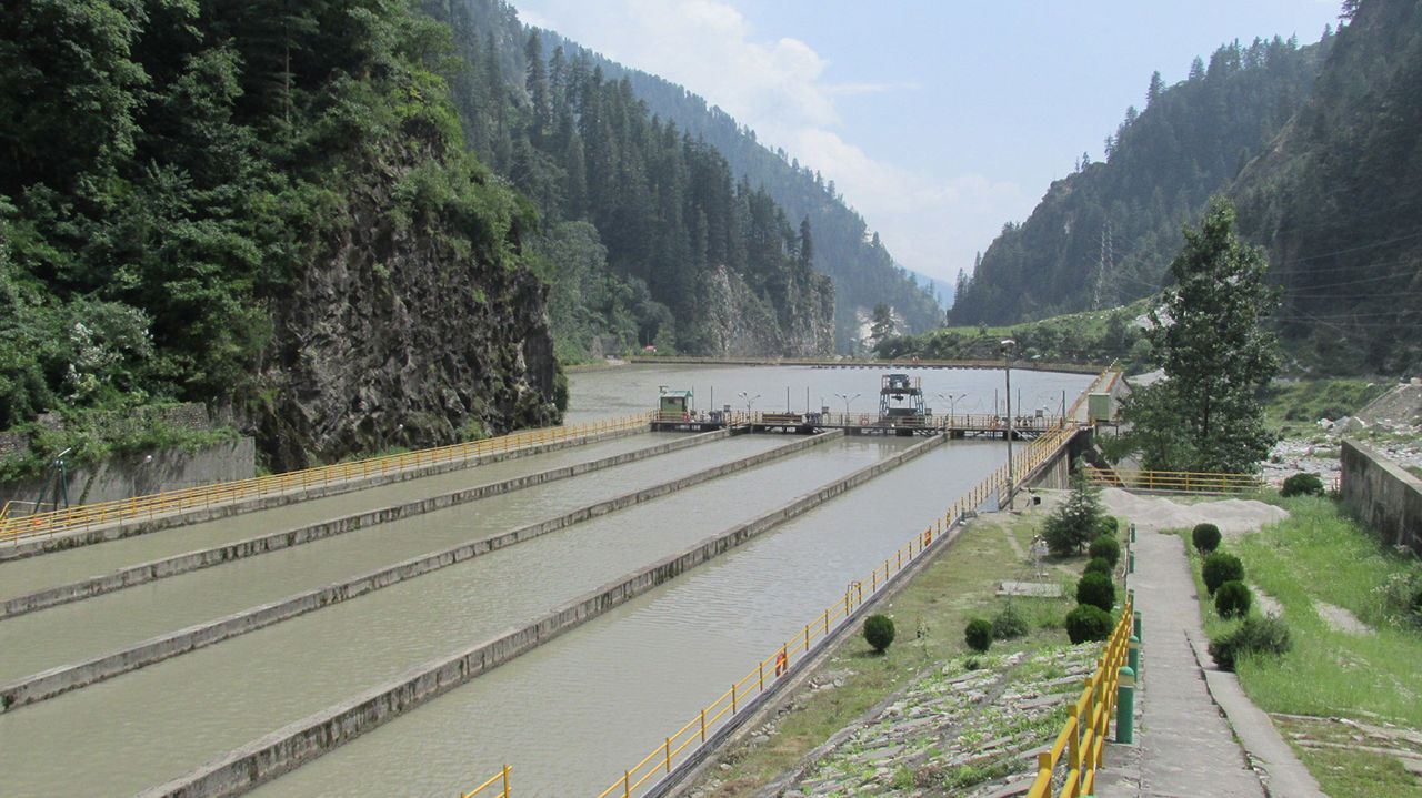 Malana hydropower plant