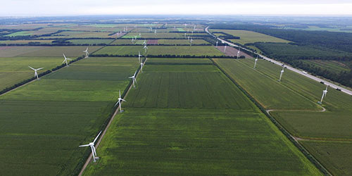 Windfarm Midlum